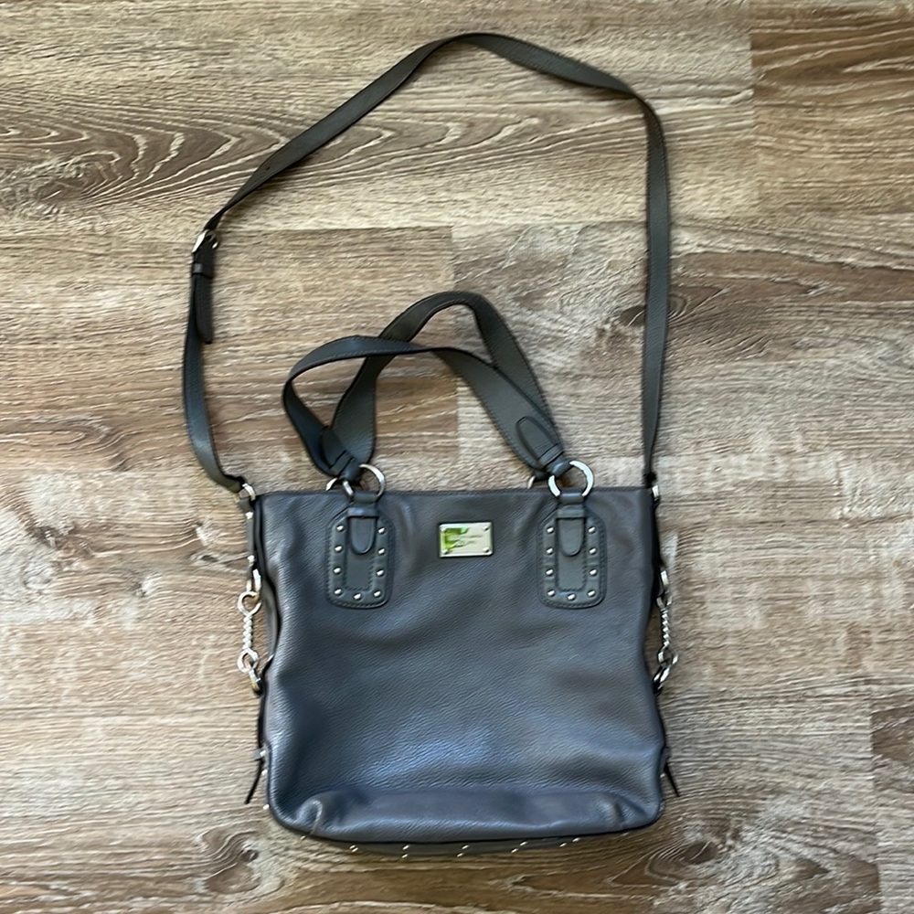 Michael Kors cross body purse Gray